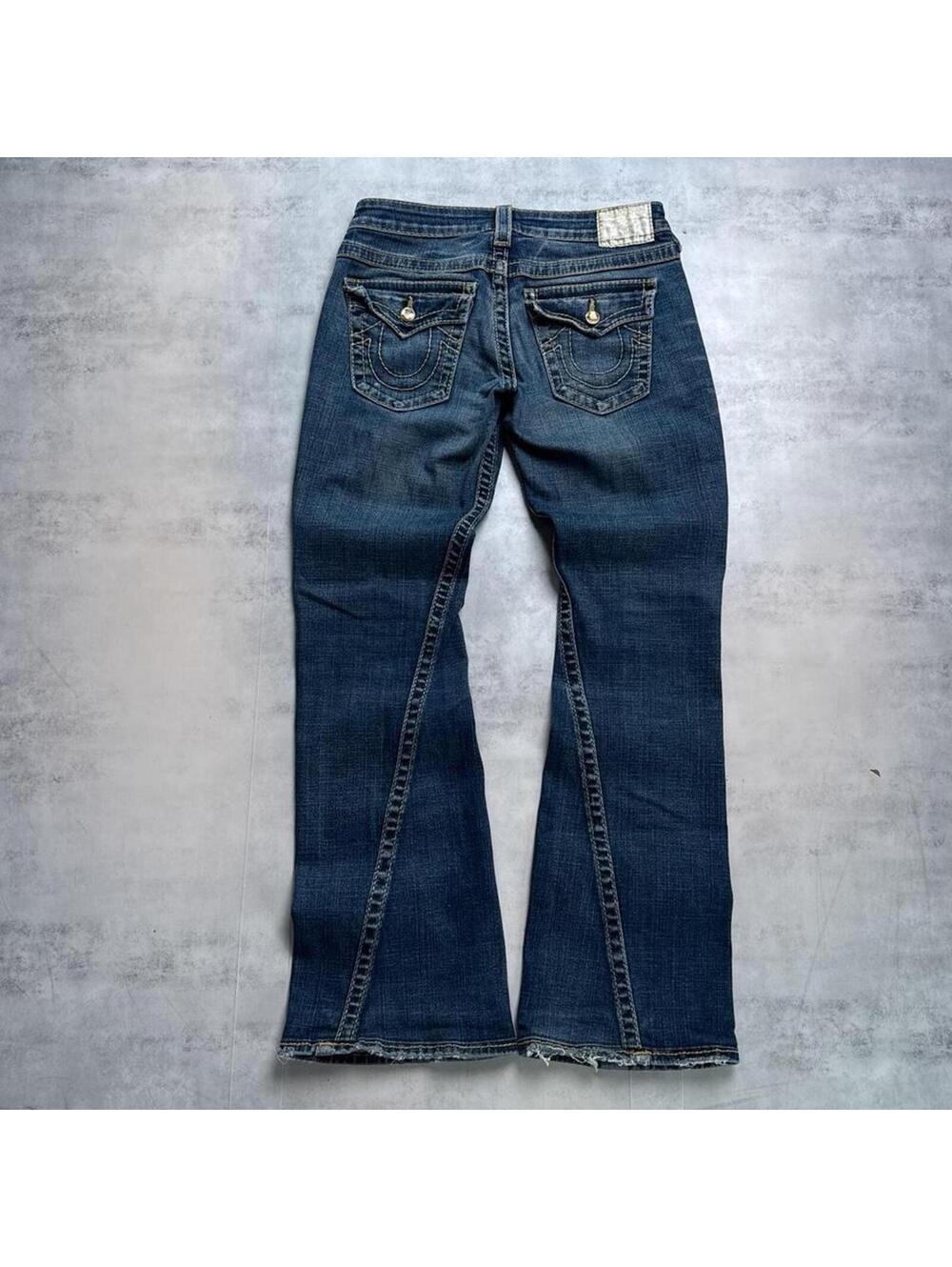 Y2K True Religion Flared Boot Cut denim  jeans